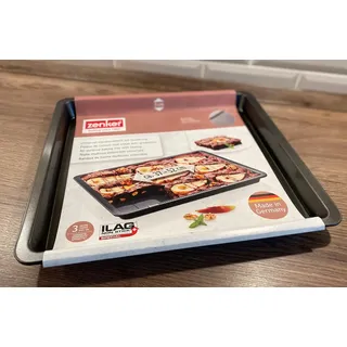 Zenker Backblech, ausziehbar, 37 – 52 x 3 cm, universell, hitzebeständig bis 240 °C, antihaftbeschichtet