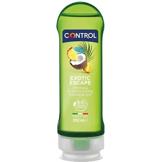 Control 2-in-1 *Exotic Escape* Intimacy & Moisturizing Massag Gel Gleitmittel 0,2 l