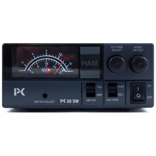 Jetfon PC-30 SWM Regelbares DC Netzgerät 9-15V / 13,8V Festspannung, 30A Funk-Netzteil, Kurzschlussfest, Beleuchtetes Analog-Instrument, Kompakt für Amateurfunk & CB