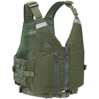 Palm Meander Schwimmweste - Olive, XS/S