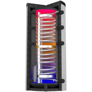 Citrin Solar Kombispeicher KS-R 825/79 ecoline, Nennvolumen 796l, mit Vliesisolierung 120mm, montiert 402026