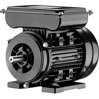 Wiltec Elektromotor 1-phasig 4-polig Elektro Motor 0,75kW Einphasenmotor Motor