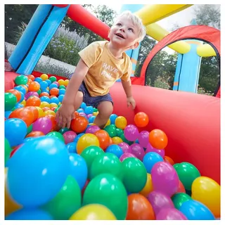 Home Deluxe Bällebad Bälle für Bällebad SPIN – Mengenauswahl, (600-tlg), Durchmesser Ø: 6 cm, Spielbälle, Plastikbälle bunt