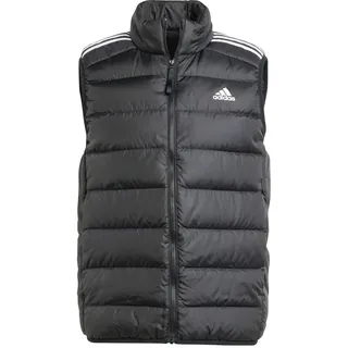 Adidas Herren Essentials 3-Stripes Light Down Vest, Black, S