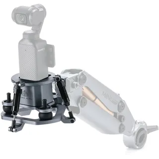 TILTA Stoßdämpfender Kopf für Hydra Alien Mini, kompatibel mit DJI Osmo Pocket 3 - Titanium Gray HDA-T15-SAH-TG