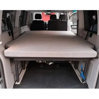 K ́Foam Store Faltmatratze 185 x 148 x 8 cm Baumwolle/Leinen