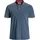 Jack Jones PlusSize Paulos Kurzarm-poloshirt Denim Blue Detail Ps 4XL