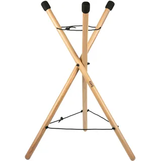 Sela 198 Handpan Ständer, Percussion Stand, klappbar, Buchenholz, Höhe verstellbar