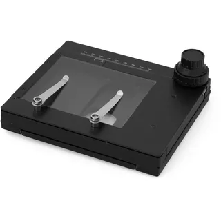 Bresser Kreuztisch für Stereomikroskope 95?mm mit Nonius X-Y Bewegung für präzise Objektpositionierung