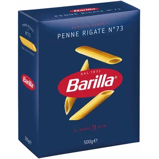 Barilla Hartweizen Pasta No 73 Penne Rigate 500g Packung