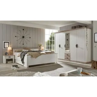 Schlafzimmer   ¦ weiß ¦ Maße (cm): B: 265 H: 201