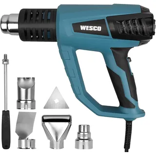 Heißluftpistole, Professional Heissluftgebläse, Heißluftfön WESCO 2000W