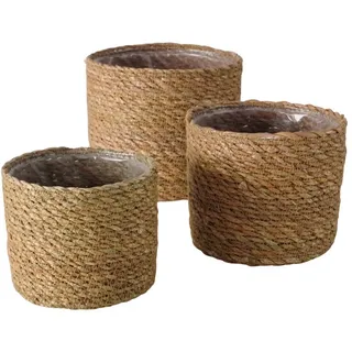 Pflanzkorb SOPHY (DH 16x14 cm) - braun - DH 16x14 cm
