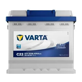 Varta Blue Dynamic 12V 52Ah 470A Autobatterie 552 400 047