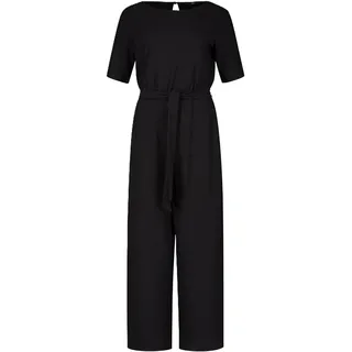 Zero Jumpsuit mit Bindegürtel, Black, 34