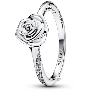 Pandora 193215C01 Damenring Blühende Rose Silber 52/16,6