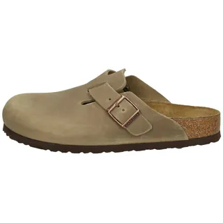 Birkenstock Boston Nubukleder geölt schmal tabacco brown 39
