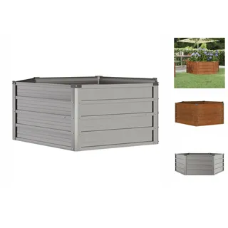 129 x 129 x 45 cm Cortenstahl