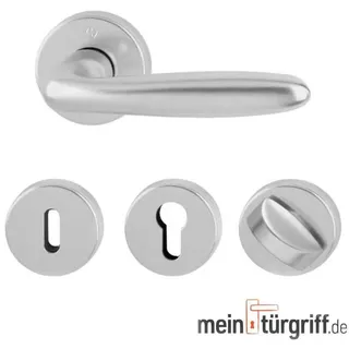 HOPPE Verona Drückergarnitur grau 1510/42KV