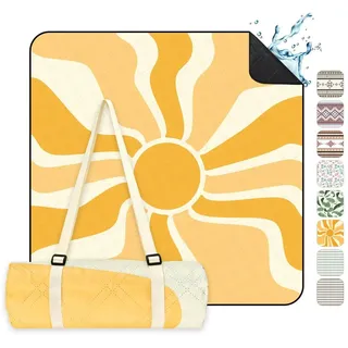 Sekey Picknickdecke Wasserdicht 200 x 200 cm