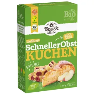 bauck mühle Schneller Obstkuchen bio