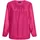 Jerseybluse mit Falten-Details pink 25