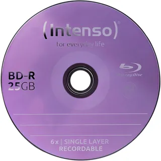 Intenso BD-R 25 GB 50 Stück, Retail)