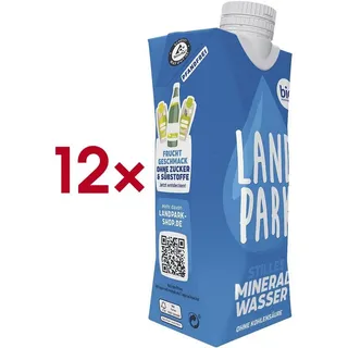 LANDPARK stilles Mineralwasser 12x 500 ml