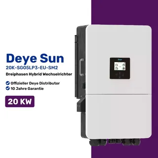 DEYE SUN-20K-SG05LP3-EU-SM2 Hybrid-Wechselrichter 20 kW 3-Phasig