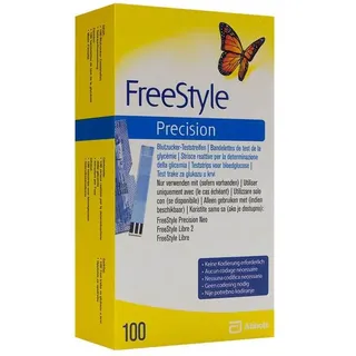 1001 Artikel Medical Freestyle Precision Blutzucker Teststreifen 100 St.