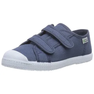 Natural World Basquet Doble Velcro Paris, Mädchen Derby Schnürhalbschuhe, Blau (Lavanda 90), 28 EU - 28 EU