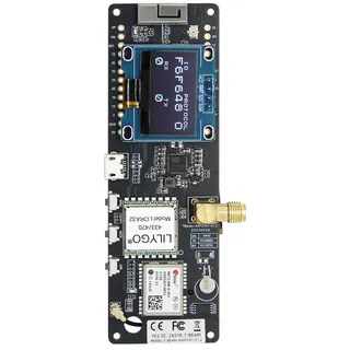 LILYGO T-Beam Meshtastic LORA32 868MHz ESP32 Entwicklungsboard WiFi BLE CH9102F Chip TTGO Mainboards Soldered OLED Module