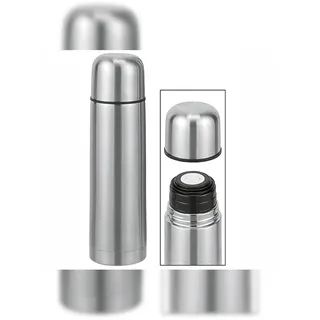 Hi Isolierflasche doppelwandig 1 l Edelstahl