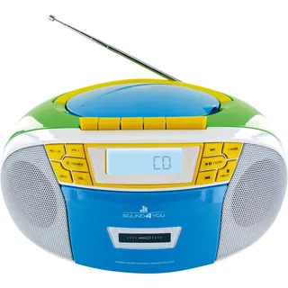 Schwaiger Sound4You CD-Radio bunt