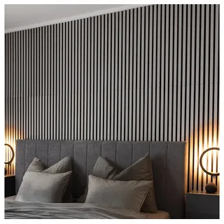 Home Deluxe Akustikpaneel SONIC 80 x 40 cm Grey Oak 1 St.