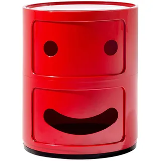 Kartell Componibili Smile 32 x 32 x 40 cm Rot