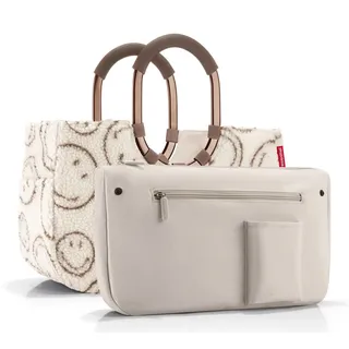 Reisenthel Loopshopper M smiley teddy chocolate