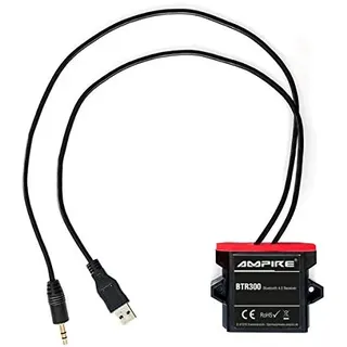 Ampire BTR300 Bluetooth Receiver, USB Powered, 3.5mm Jack
