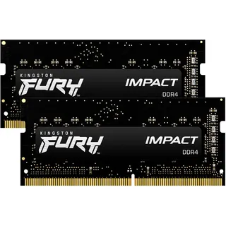 Kingston FURY Impact SO-DIMM Kit 64GB, DDR4-3200, CL20-22-22 (KF432S20IBK2/64)