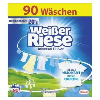 Weißer Riese Vollwaschmittel Pulver 4,5 kg 90 WL