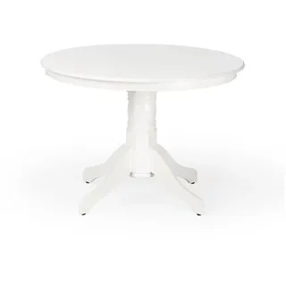 Esstisch KOTI Ø 106 cm, weiß - Weiß
