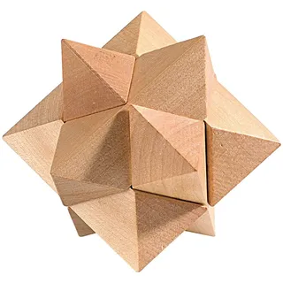 Playtastic Geduldspiel "Stern" aus Holz