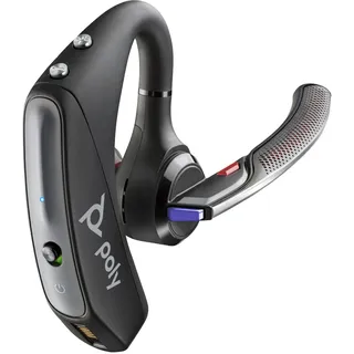 Poly Voyager 5200 Office Bluetooth Mono Headset für Tischtelefon, Mobiltelefon und PC mit USB-C für Microsoft Teams