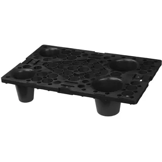 Kunststoffpalette 60 x 40 cm 1/4 Europalettenmaß Displaypalette