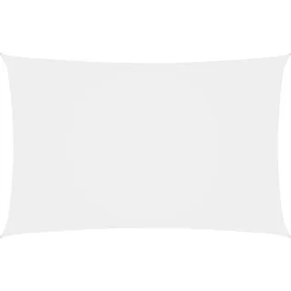 vidaXL Sonnensegel Oxford-Gewebe Rechteckig 5x8 m Weiß