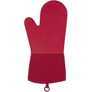 OXO Good Grips Ofenhandschuh/Topfhandschuh aus Silikon – rot, 33.02 x 16.98 x 1.49 cm