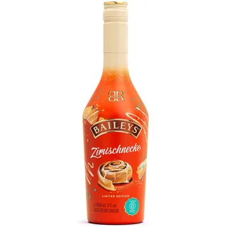 Baileys Zimtschnecke, Original Irish Cream Likör, neue limitierte Edition, Purer Genuß auf Eis zu Weihnachten, B-Corp zertifiziert, 17% vol, 500ml Einzelflasche