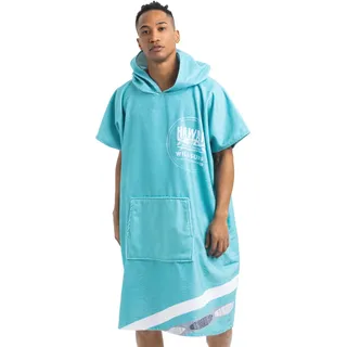 HOMELEVEL Badeponcho Unisex - Surf Poncho aus Baumwolle/Polyester - Handtuch für Erwachsene - Bademantel für Damen und Herren - Badetuch mit Kapuze