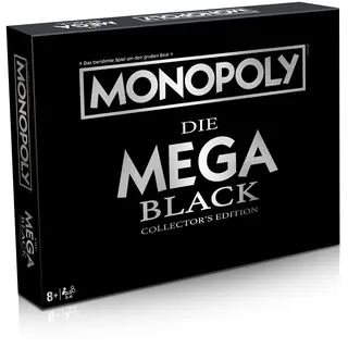 Winning Moves Monopoly Mega Black Edition