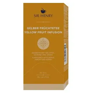 Sir Henry Sir-Henry Gelber Früchtetee Teebeutel 25 St. 56,25 g